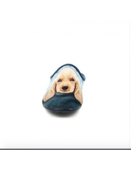 Ciabatta Grunland ci2781 cane blu idea regalo natale
