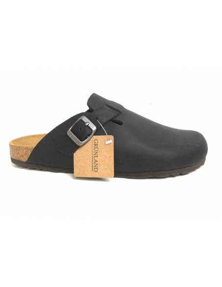 Ciabatta Grunland CB7834 plantare anatomico tutta in pelle